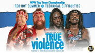 WPW unveiling Tag Team Championships at WPW TRUE VIOLENCE